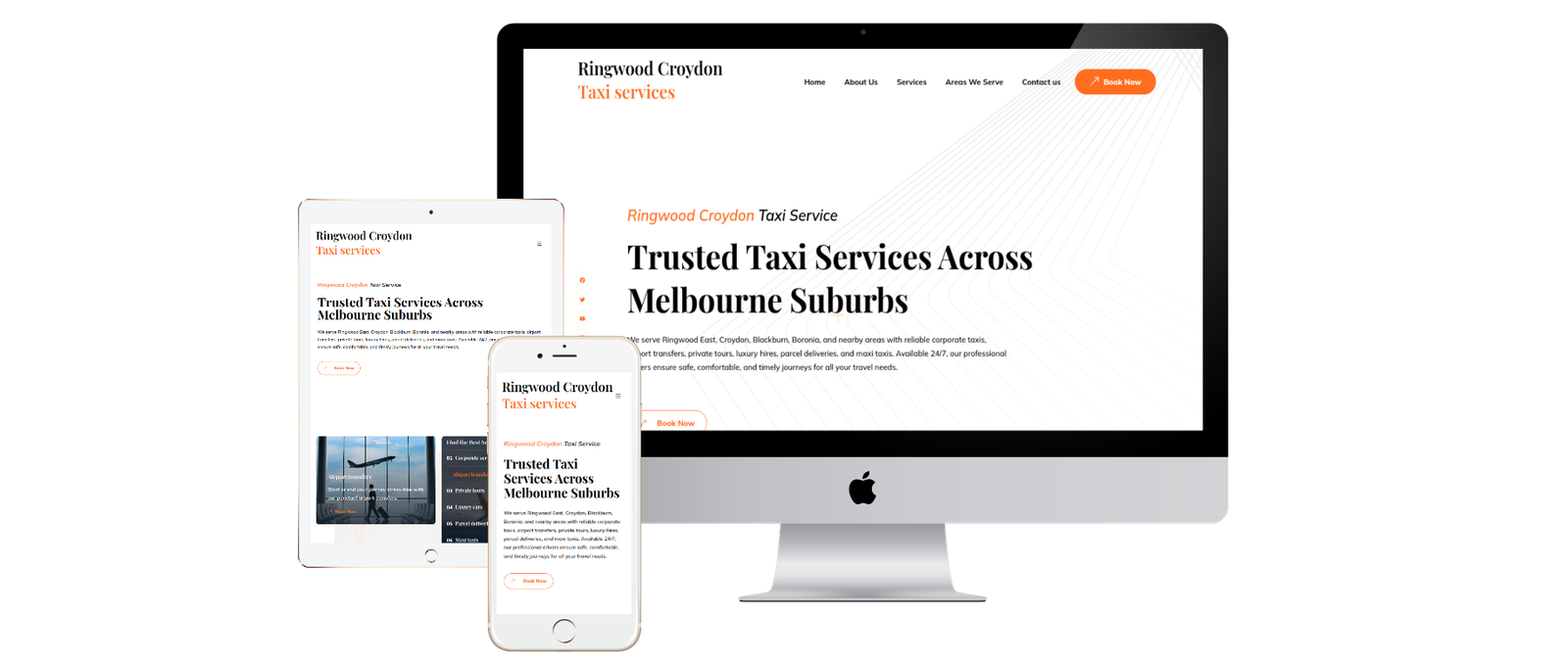Taxi booking website for Ringwood Croydon with airport transfers and online booking.